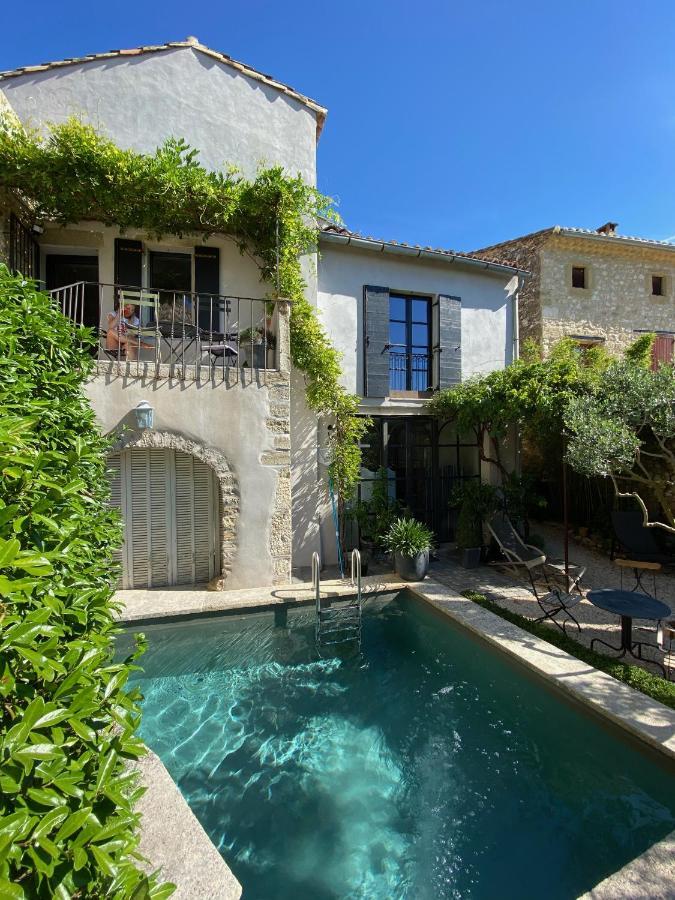 La Maison Blanche Uzes La Bastide-dʼEngras Exterior foto