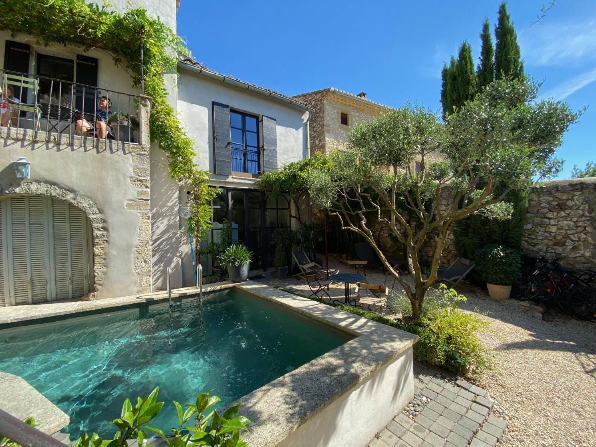 La Maison Blanche Uzes La Bastide-dʼEngras Exterior foto